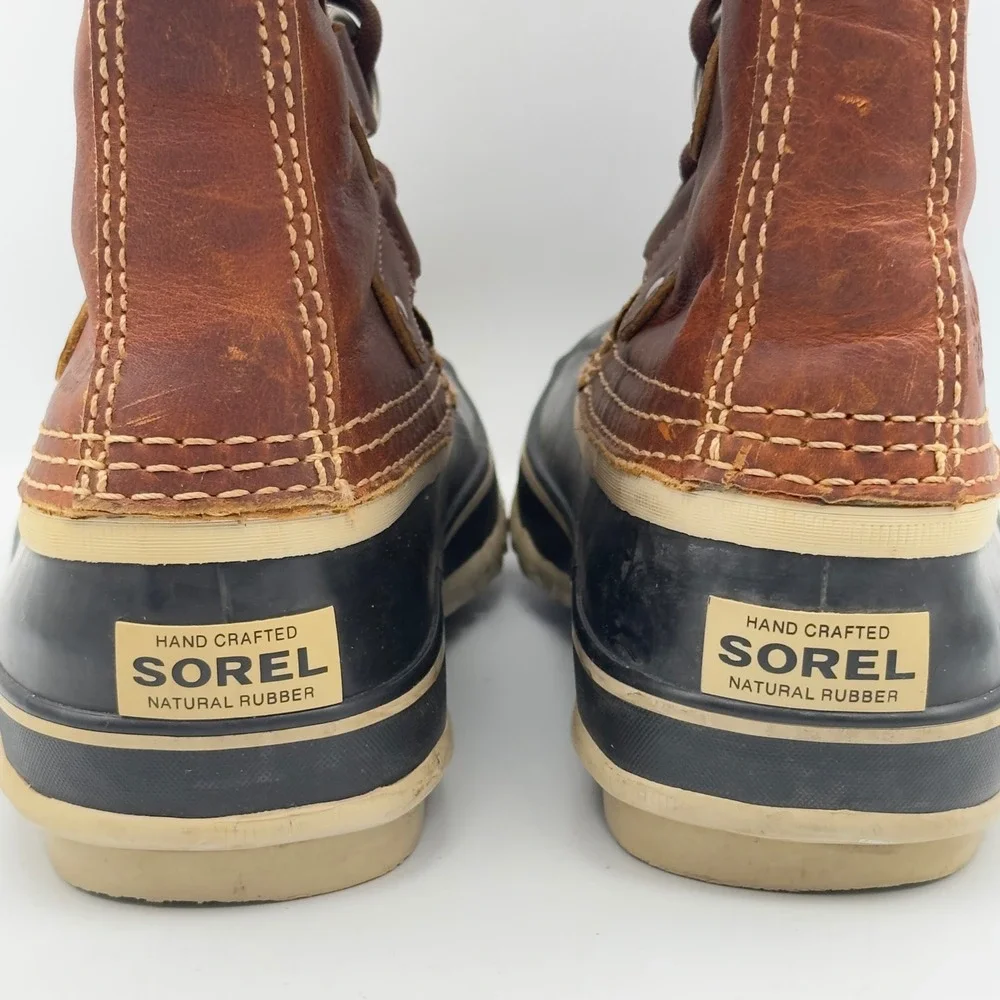 Sorel Womens Joan of Arctic Waterproof Winter Snow Boots Brown LL1804-206 Size 7